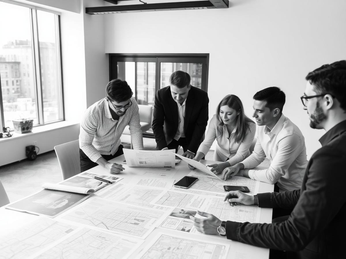 Equipo de Advius trabajando en la planificación de una campaña